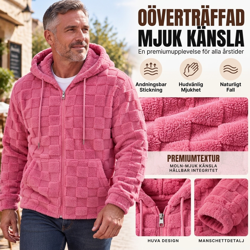 🖤Black Friday – Förhandstillgång: 50 % Rabatt🧥 Värmande och avslappnad vinterjacka med huva för män – mjuk, bekväm och perfekt för kalla vinterdagar! ✨