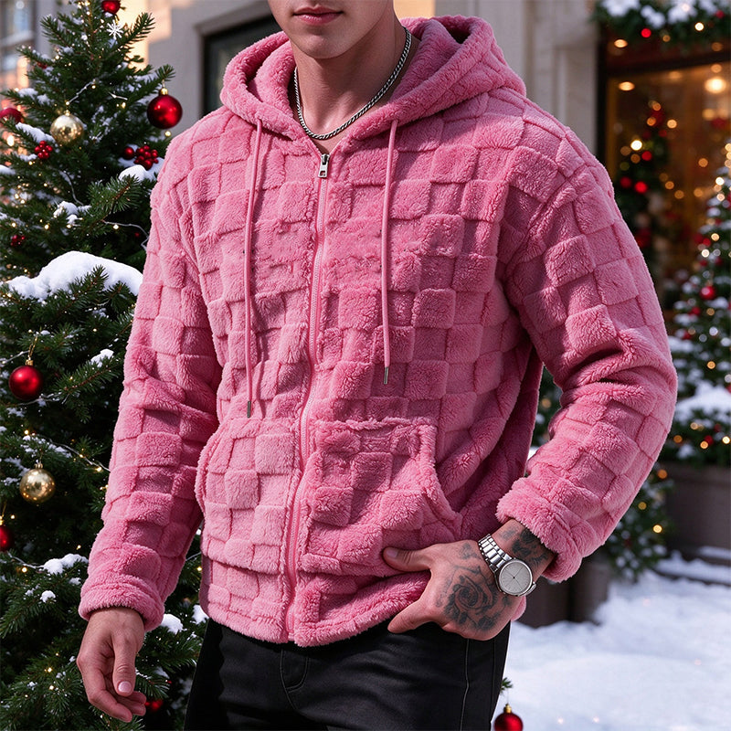 🖤Black Friday – Förhandstillgång: 50 % Rabatt🧥 Värmande och avslappnad vinterjacka med huva för män – mjuk, bekväm och perfekt för kalla vinterdagar! ✨