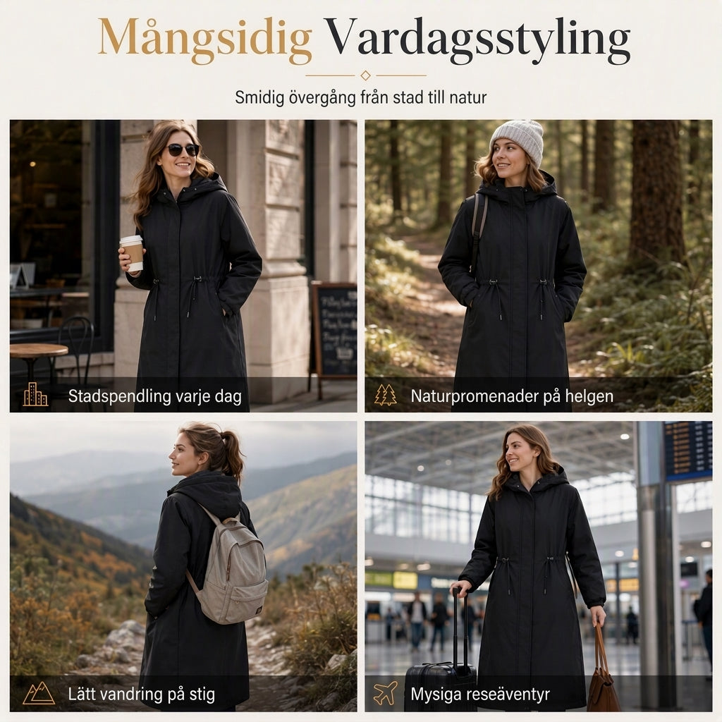 🖤Black Friday – Förhandstillgång: 50 % Rabatt🖤🌬️ Vindtät vandringsjacka för kvinnor – lätt, bekväm och skyddar mot vind, perfekt för höst och vinter, nu till halva priset! ✨