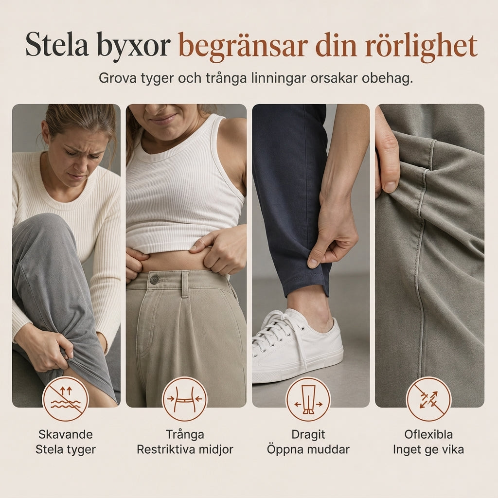 🖤Black Friday – Förhandstillgång: 50 % Rabatt 👖 Avslappnade byxor i manchester för kvinnor – mjuka, bekväma och mångsidiga, perfekta för vardag och höst. ✨