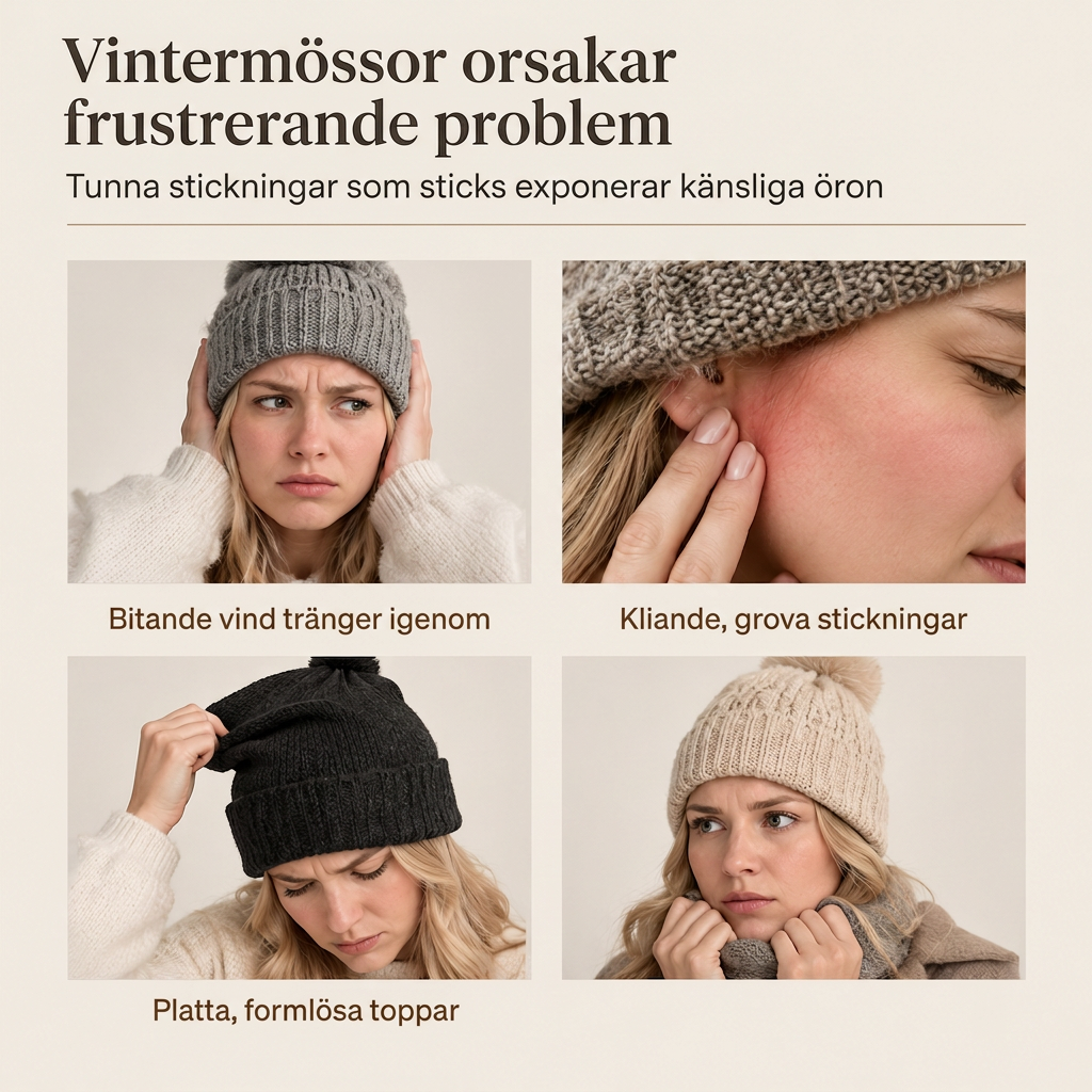 🖤Black Friday – Förhandstillgång: 50 % Rabatt🖤Kvinnig fluffig froskmössa av minkimitation med söta björnöron, varm vintermössa för kallt väder 🐱🧢