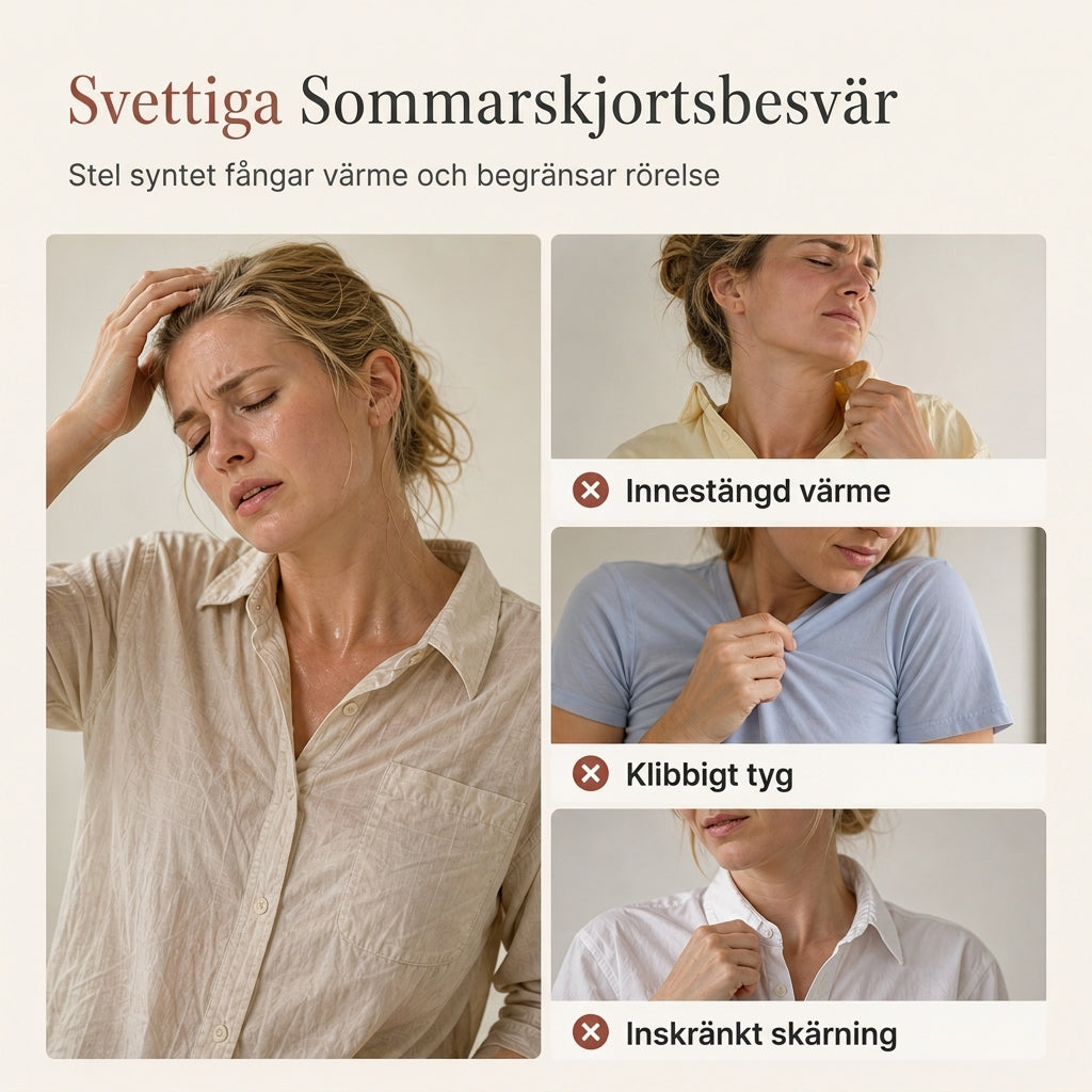 ✨Asymmetrisk design, unik & snygg – Dam en-axel linne-topp ✨
