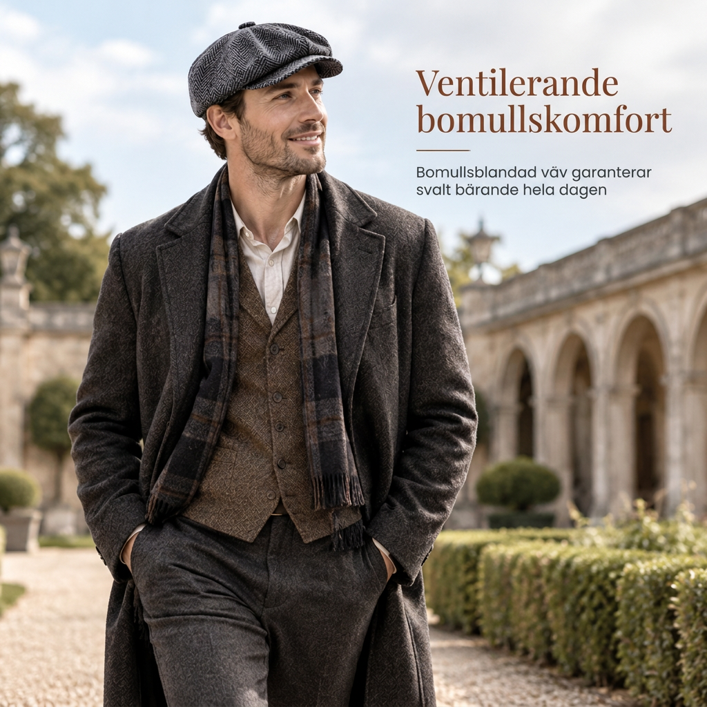 🖤Black Friday – Förhandstillgång: 50 % Rabatt🧢 Vintage brittisk stil tidningspojkekeps för män och kvinnor, klassisk avslappnad flat cap, åttakantig basker