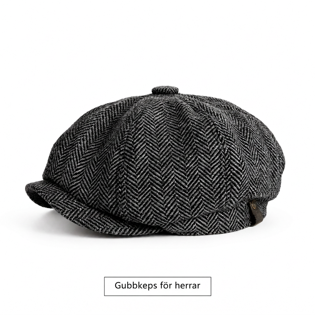 🖤Black Friday – Förhandstillgång: 50 % Rabatt🧢 Vintage brittisk stil tidningspojkekeps för män och kvinnor, klassisk avslappnad flat cap, åttakantig basker