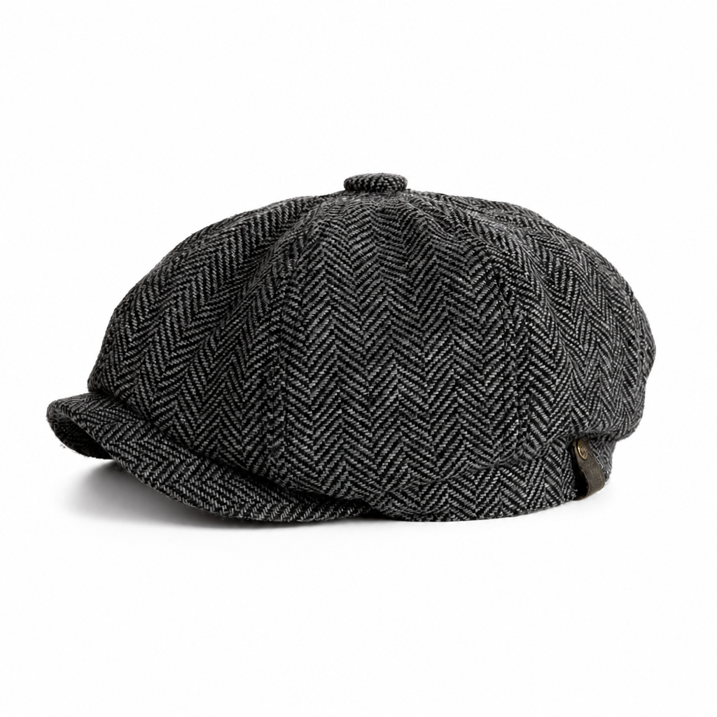 🖤Black Friday – Förhandstillgång: 50 % Rabatt🧢 Vintage brittisk stil tidningspojkekeps för män och kvinnor, klassisk avslappnad flat cap, åttakantig basker