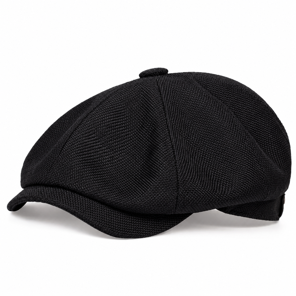 🖤Black Friday – Förhandstillgång: 50 % Rabatt🧢 Vintage brittisk stil tidningspojkekeps för män och kvinnor, klassisk avslappnad flat cap, åttakantig basker
