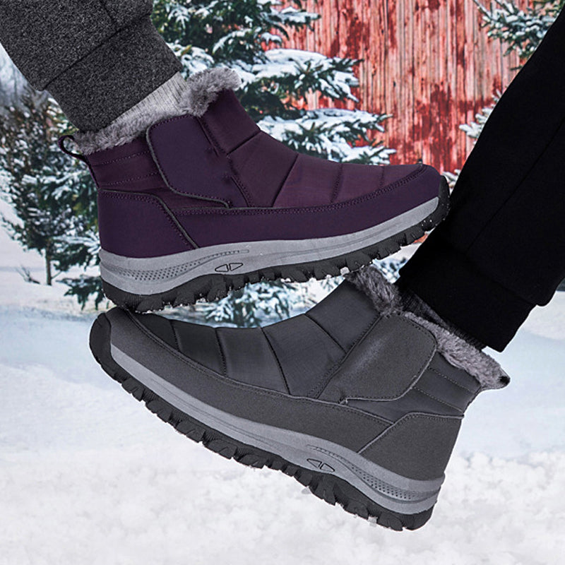 Unisex-vinterstövlar med plyschfoder🔥𝙁𝙧𝙚𝙚 𝙎𝙝𝙞𝙥𝙥𝙞𝙣𝙜