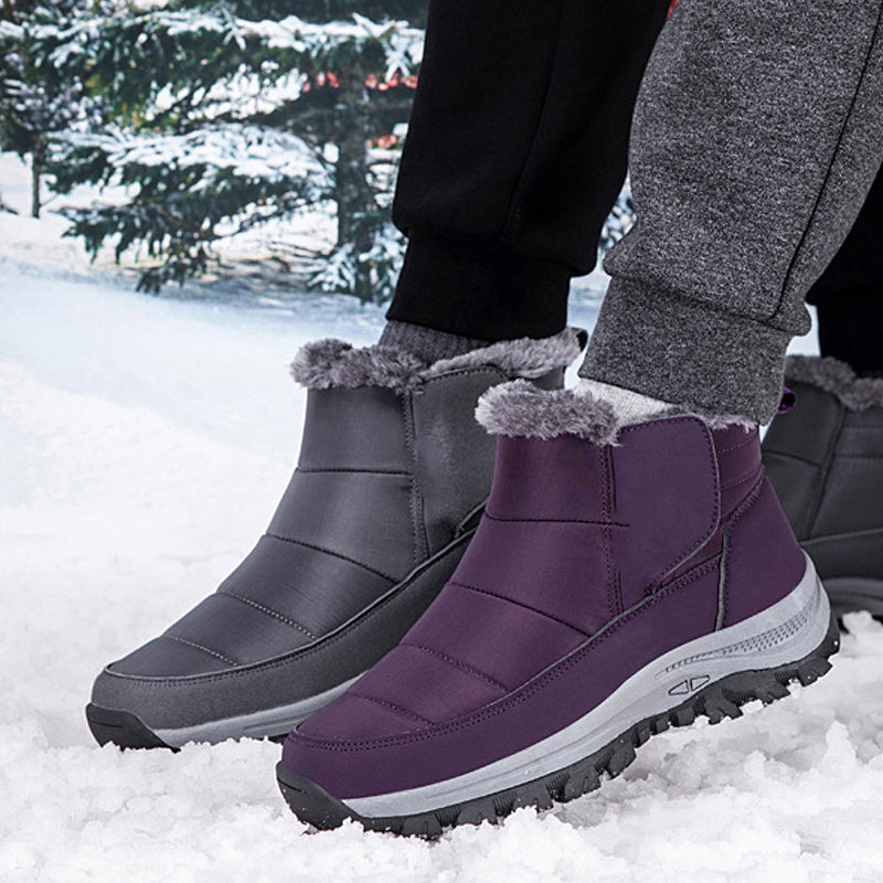 Unisex-vinterstövlar med plyschfoder🔥𝙁𝙧𝙚𝙚 𝙎𝙝𝙞𝙥𝙥𝙞𝙣𝙜