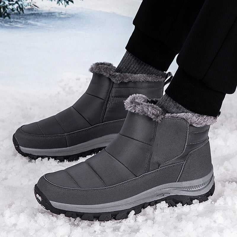 Unisex-vinterstövlar med plyschfoder🔥𝙁𝙧𝙚𝙚 𝙎𝙝𝙞𝙥𝙥𝙞𝙣𝙜