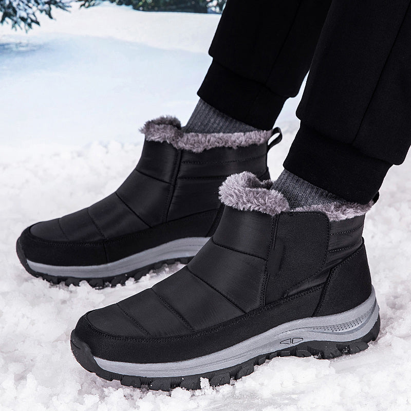 Unisex-vinterstövlar med plyschfoder🔥𝙁𝙧𝙚𝙚 𝙎𝙝𝙞𝙥𝙥𝙞𝙣𝙜