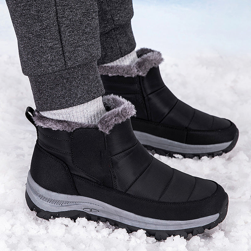 Unisex-vinterstövlar med plyschfoder🔥𝙁𝙧𝙚𝙚 𝙎𝙝𝙞𝙥𝙥𝙞𝙣𝙜