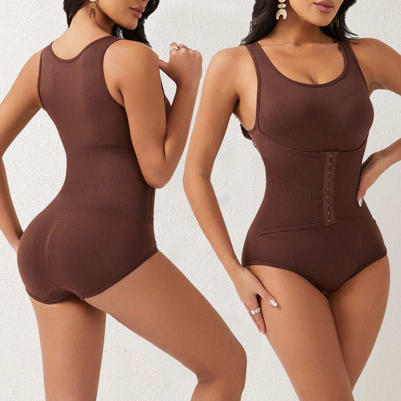 🌈 Sömlös shapewear-bodysuit med magekontroll