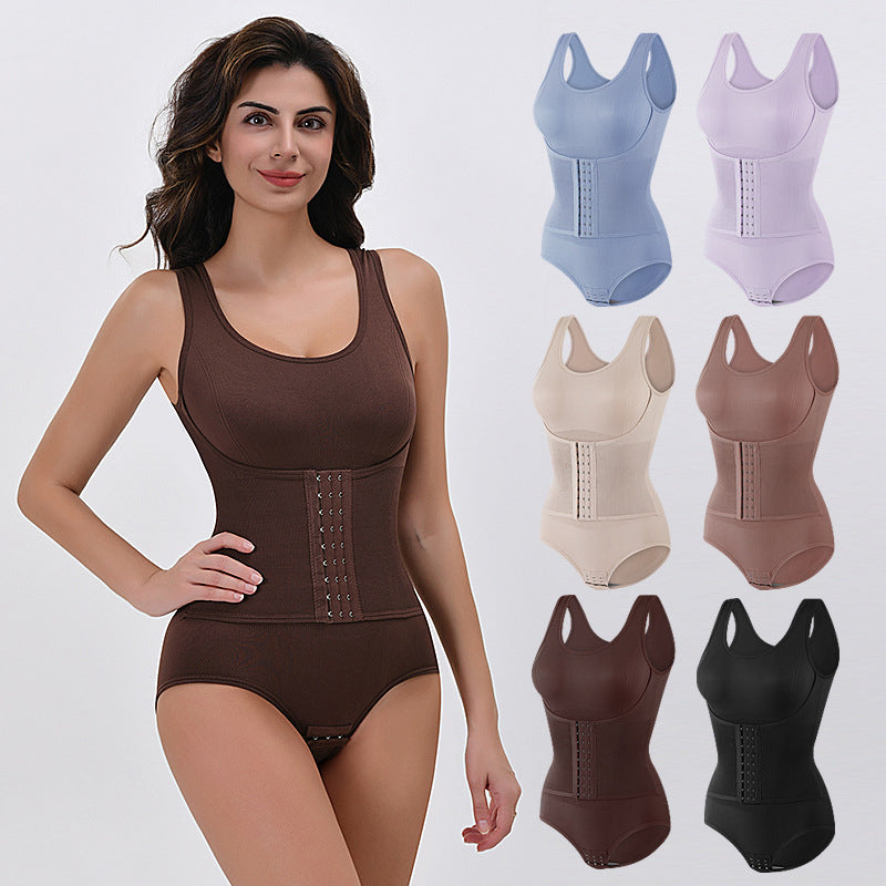 🌈 Sömlös shapewear-bodysuit med magekontroll