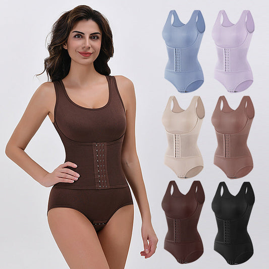 🌈 Sömlös shapewear-bodysuit med magekontroll