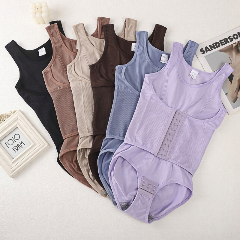 🌈 Sömlös shapewear-bodysuit med magekontroll