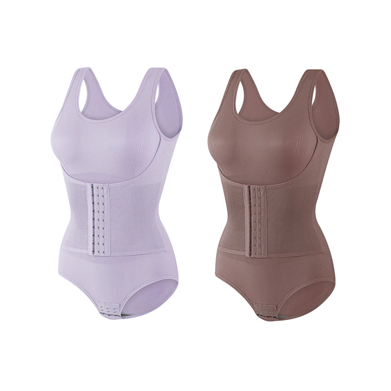 🌈 Sömlös shapewear-bodysuit med magekontroll