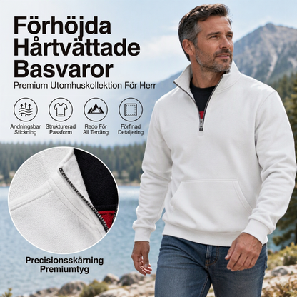 🥳 Varm tröja med halv dragkedja för herrar