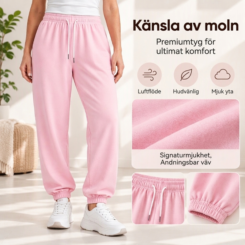 👖 Dambyxor för vardagsbruk med dragsko