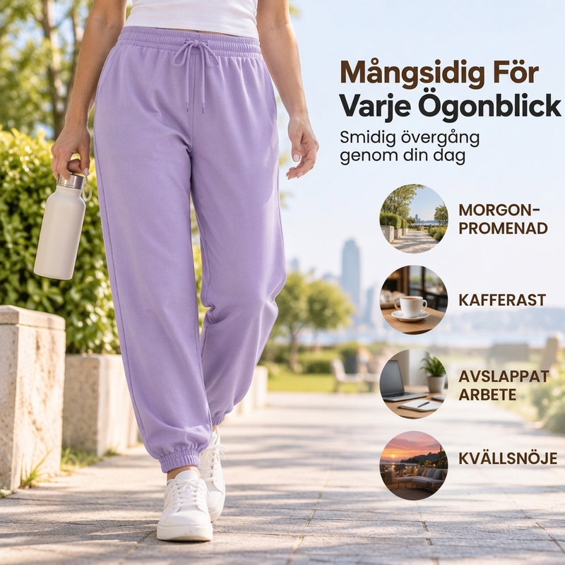 👖 Dambyxor för vardagsbruk med dragsko