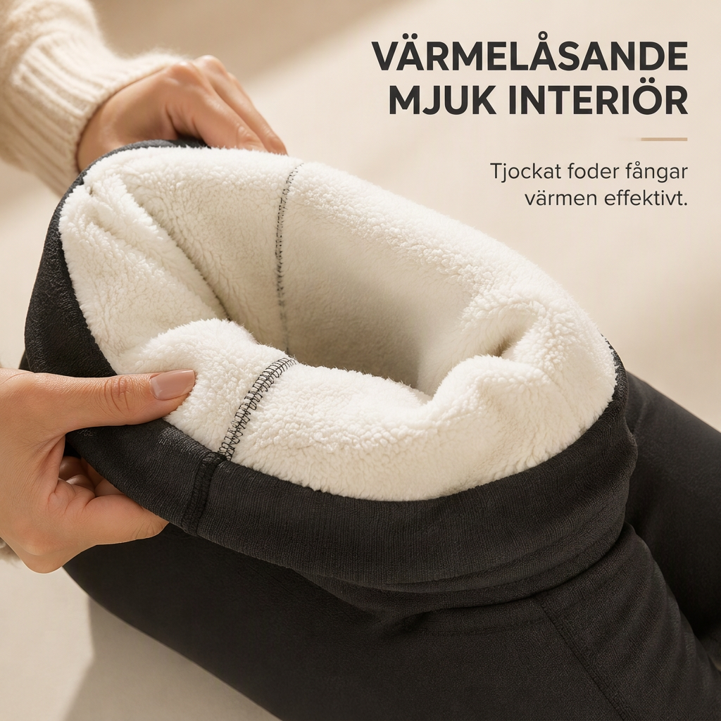 ⏰ Nedräkningen har börjat – 50 % rabatt endast i ytterligare 3 dagar! Värmande yogabyxor med hög midja för damer