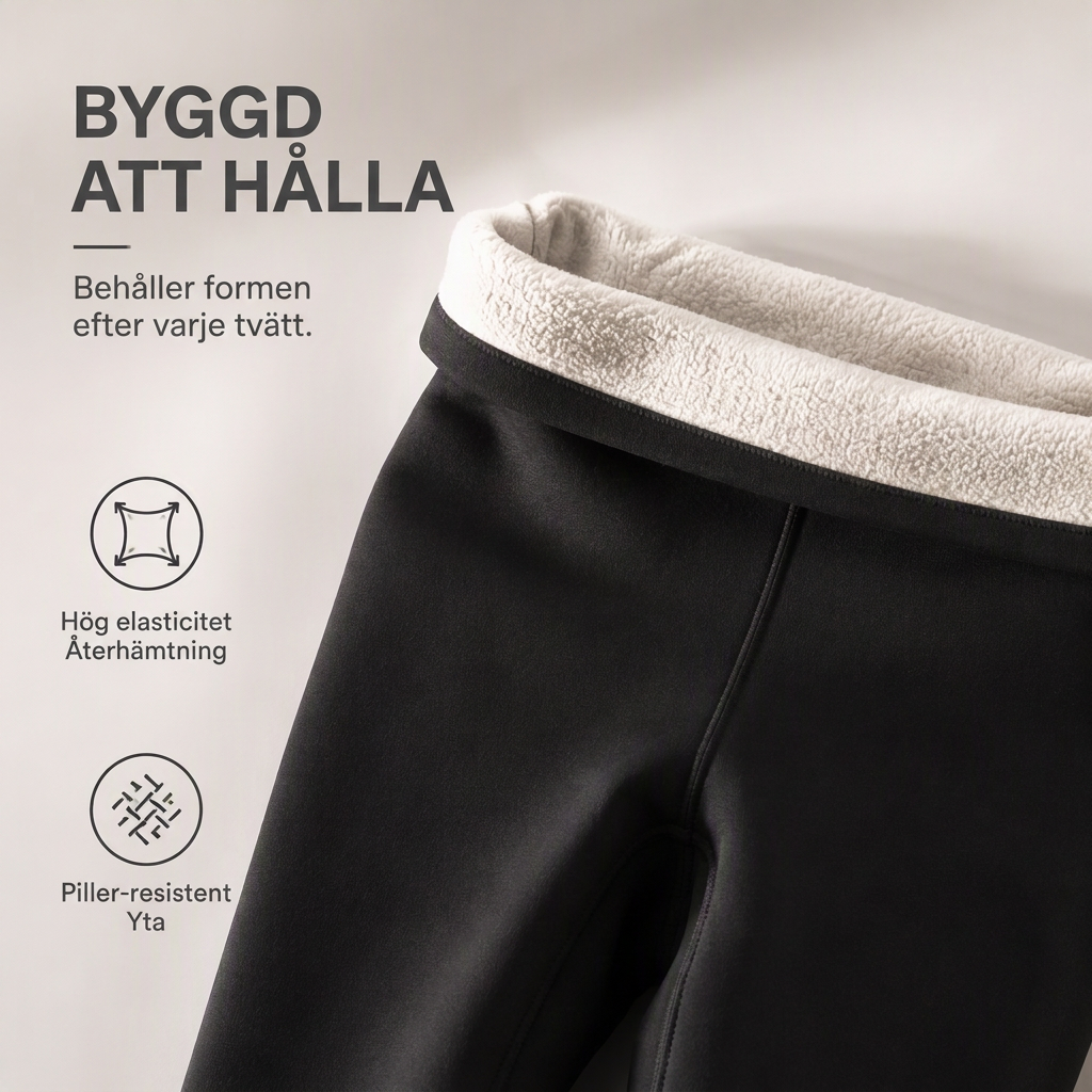 ⏰ Nedräkningen har börjat – 50 % rabatt endast i ytterligare 3 dagar! Värmande yogabyxor med hög midja för damer