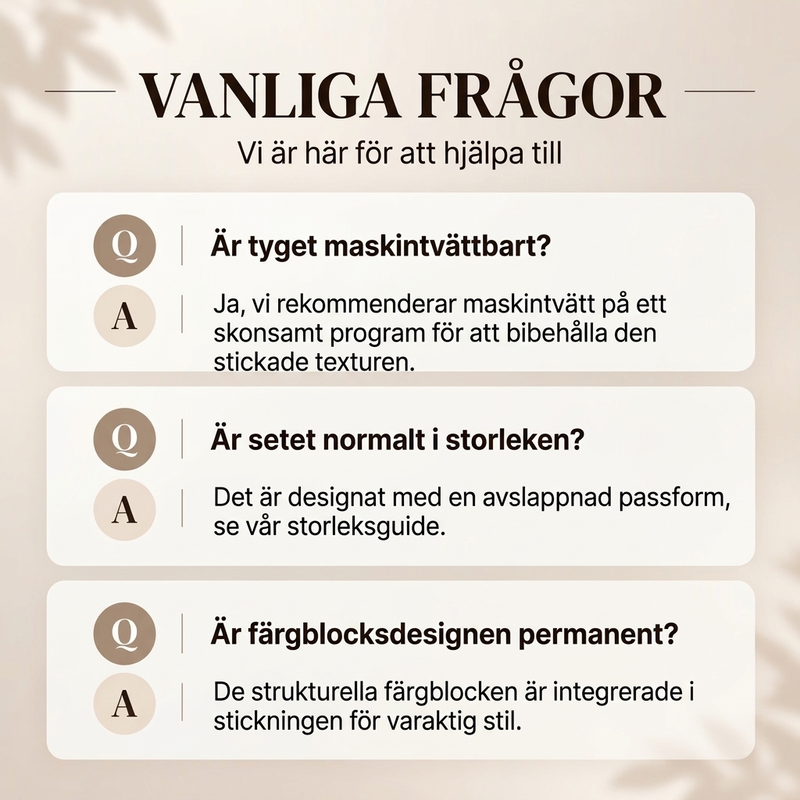 🔥Fri frakt✈️Casual 2-delat set för damer i färgblock med ribbad stickning