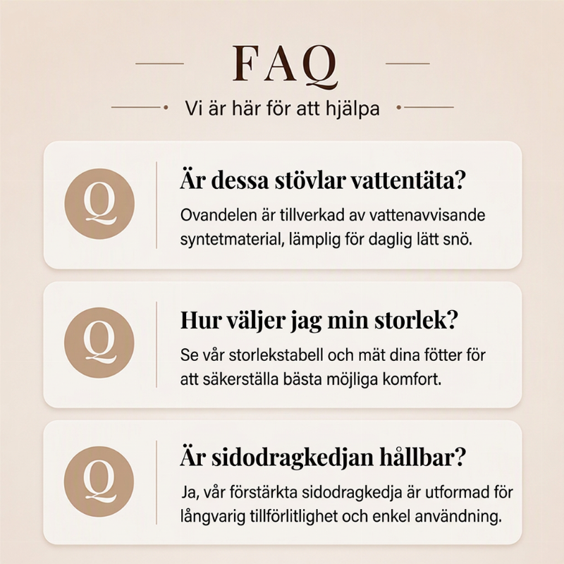 Dam halkfria varma snöstövlar för vinter