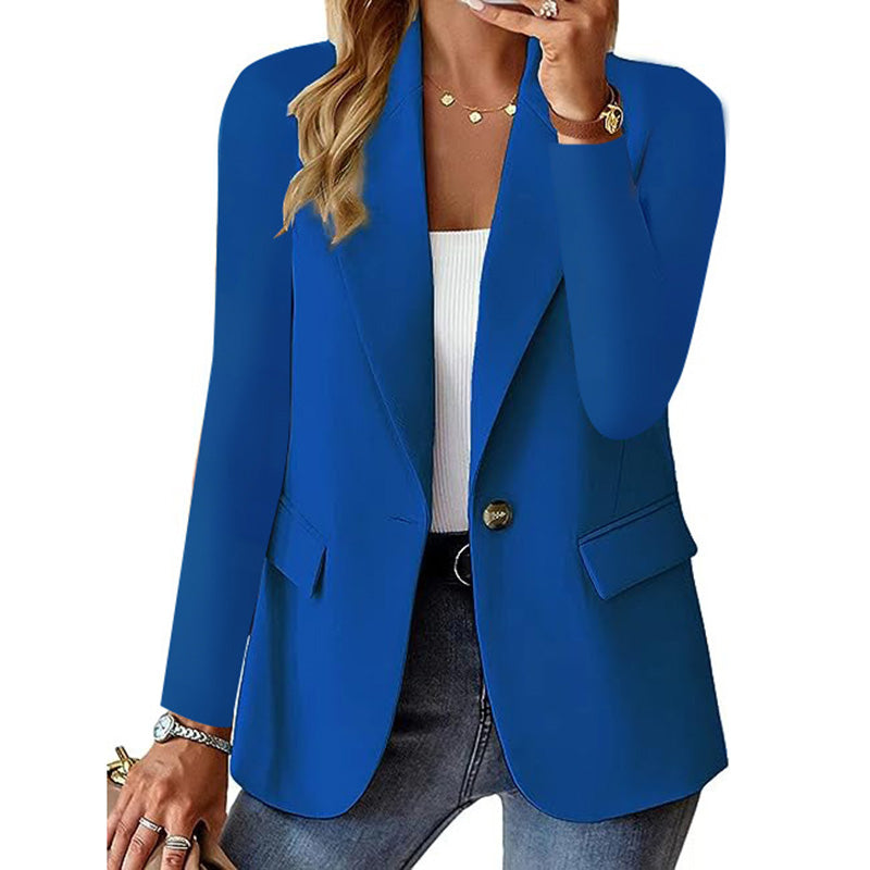 🎉【Perfekt present】🎉 Elegant damkavaj för hösten